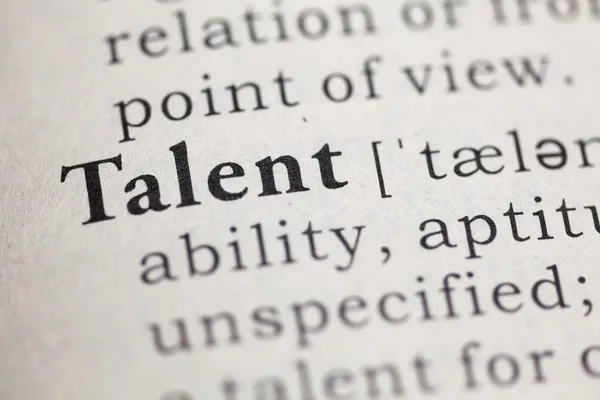 Talent — Stock Photo, Image