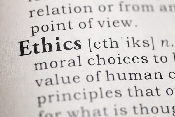 Ethics — Stock Photo, Image