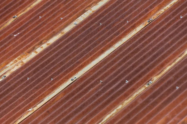 Rusty Corrugated Iron — Stock Photo, Image