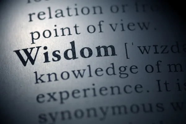Wisdom — Stock Photo, Image