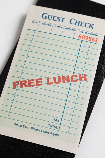 Almoço gratuito — Fotografia de Stock