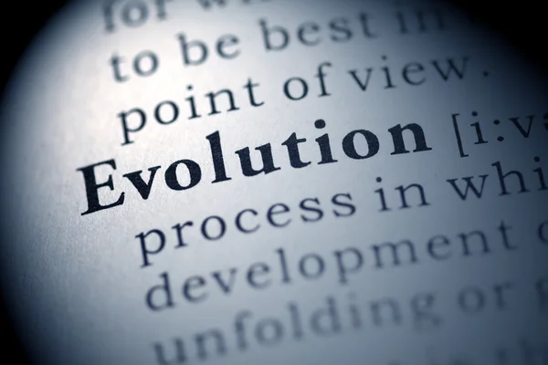 Еволюція — стокове фото