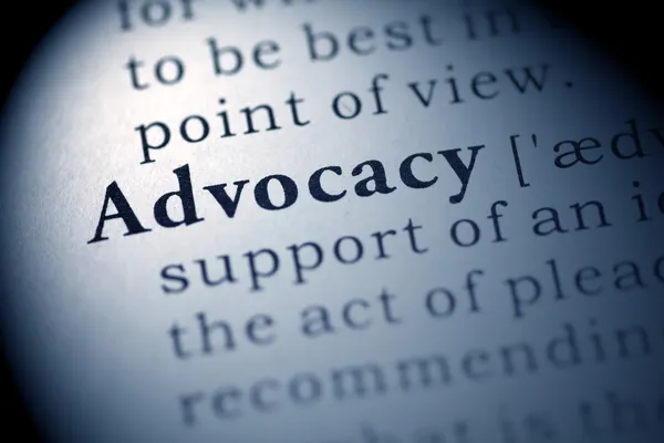 Advocacy — Stock Photo, Image
