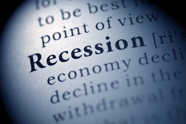 Recession — Stock Photo, Image