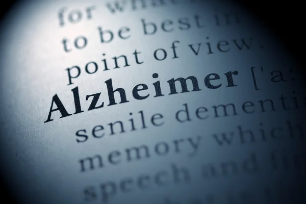 Alzheimer — Stok fotoğraf