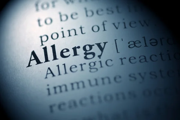 Allergie — Stockfoto