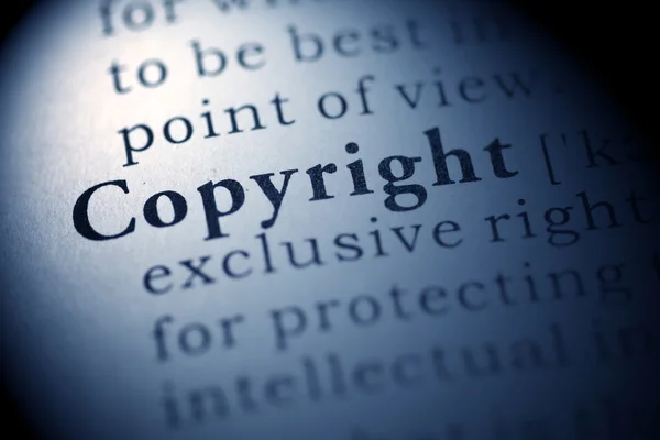 Copyright — Stock Photo, Image