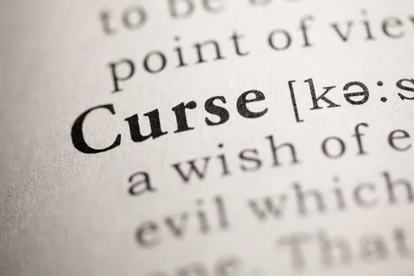Curse — Stock Photo, Image