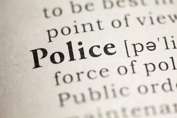 Police — Stock Photo, Image