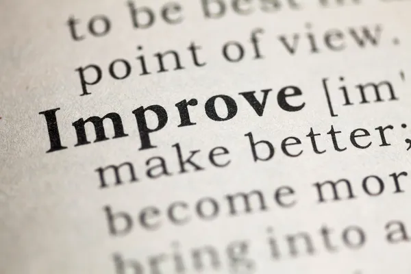 Improve — Stock Photo, Image