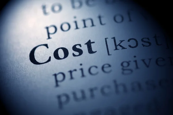 Cost — Stock Photo, Image