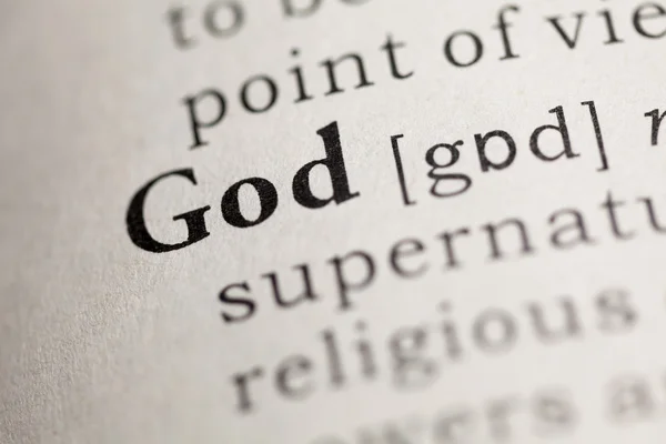 Word God — Stock Photo, Image