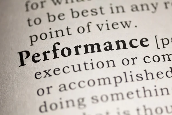 Performance — Stock Photo, Image