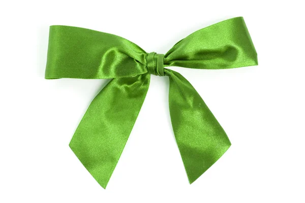 Green bow — Stock Photo, Image