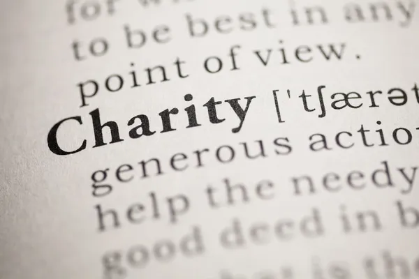 Charity — Stock Photo, Image