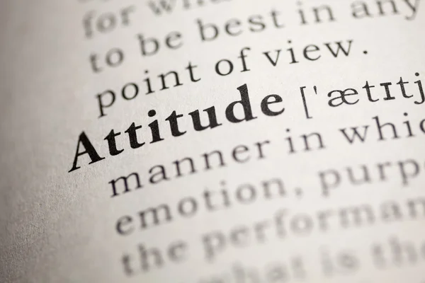 Atitude — Fotografia de Stock