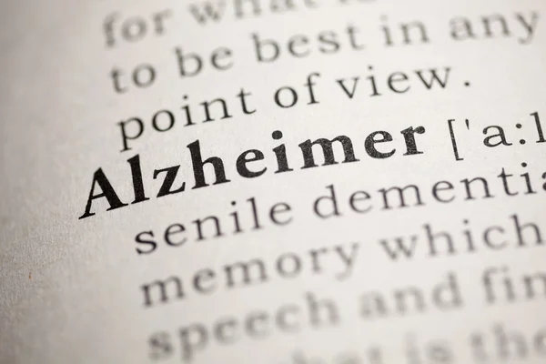 Alzheimer — Stock Photo, Image