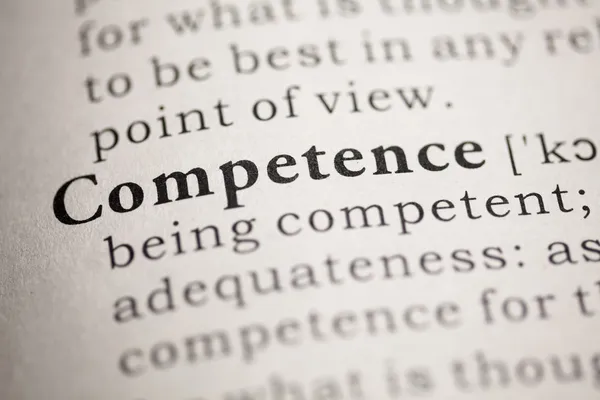 Competence — Stock Photo, Image