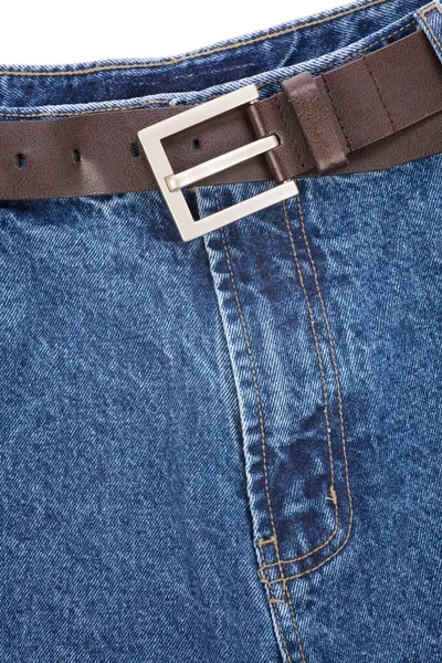 Blå jean — Stockfoto