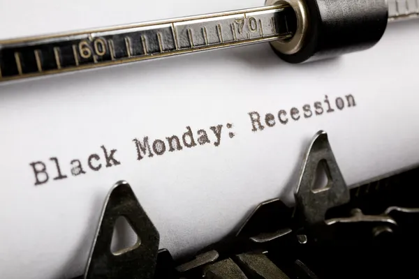 Recession — Stock Photo, Image