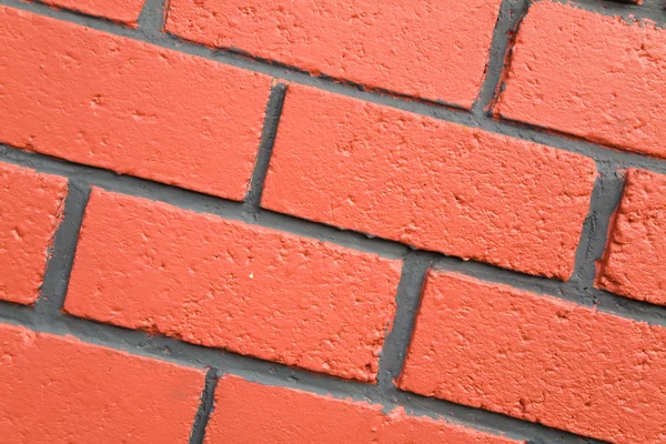 Textura de parede de tijolo vermelho — Fotografia de Stock