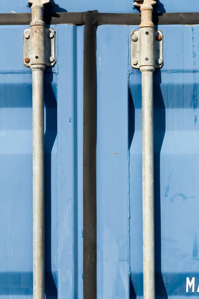 Recipiente azul — Fotografia de Stock