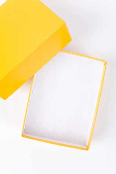 Yellow Carton — Stock Photo, Image