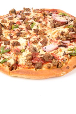 Peynirli pizza.