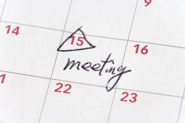 Calendario —  Fotos de Stock