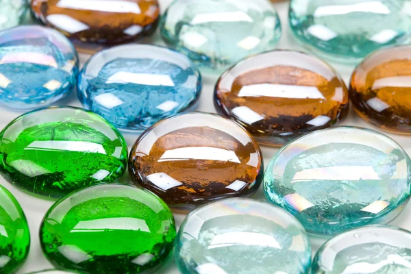 Perles de verre colorées — Photo