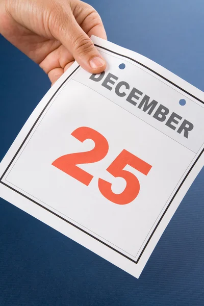 Calendar Day Christmas — Stock Photo, Image