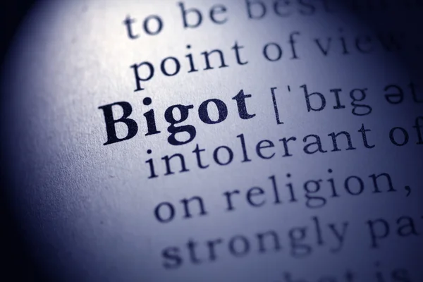 Bigot — Stock Photo, Image