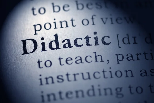 Didactic — Stock Photo, Image