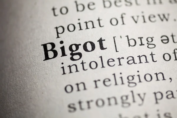 Bigot — Stock Photo, Image