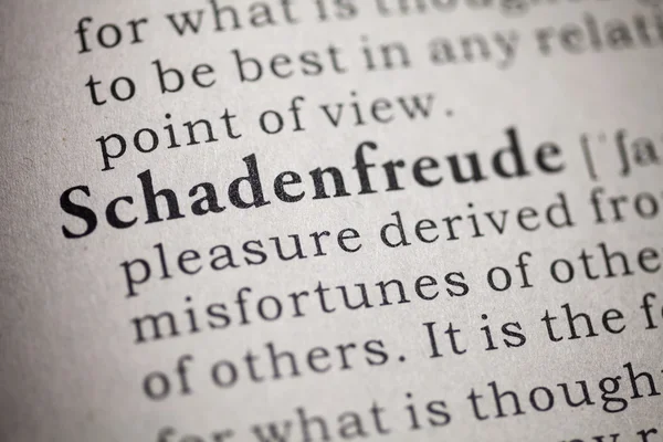 Schadenfreude — Fotografia de Stock