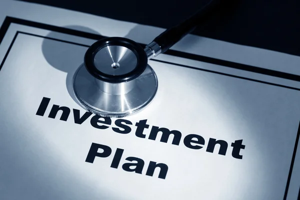 Investment plan — Stock Photo, Image