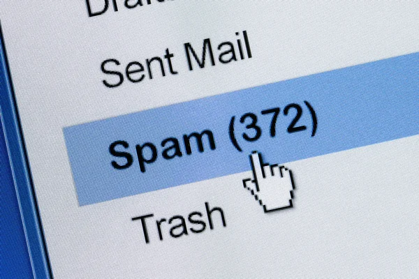 Email de spam Imagem De Stock