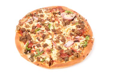 Peynirli pizza.