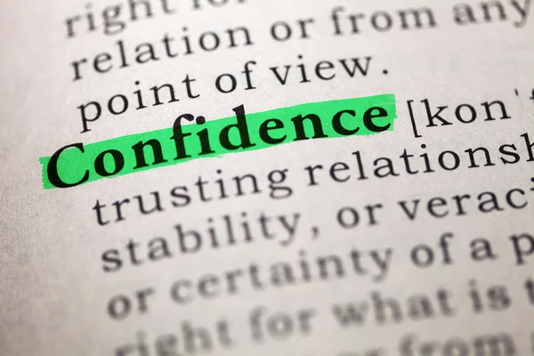 Confidence — Stock Photo, Image