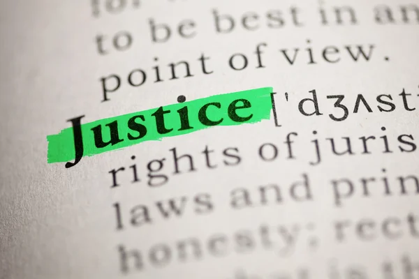 Justice — Stock Photo, Image