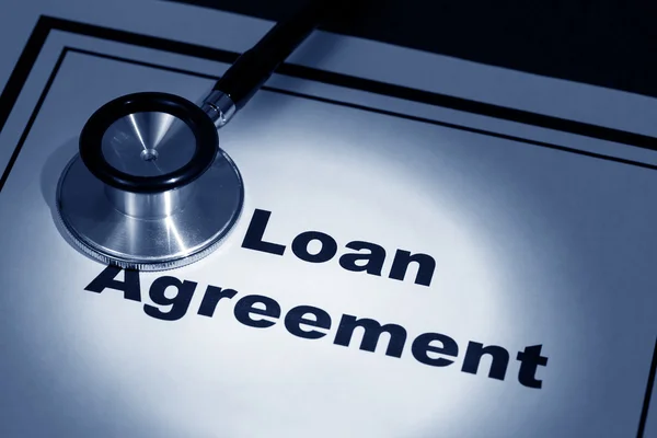 Loan Agreement — Stock Photo, Image