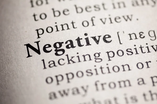 Negativo. — Fotografia de Stock