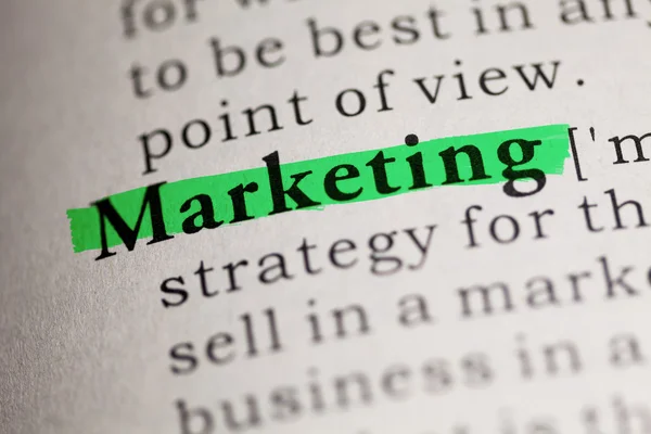 Marketing — Stock Photo, Image