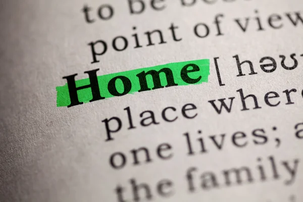 Home — Stock Photo, Image