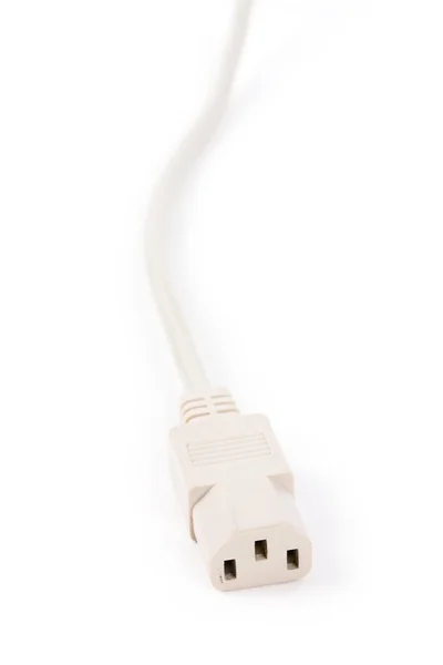 Enchufe de cable de alimentación — Foto de Stock