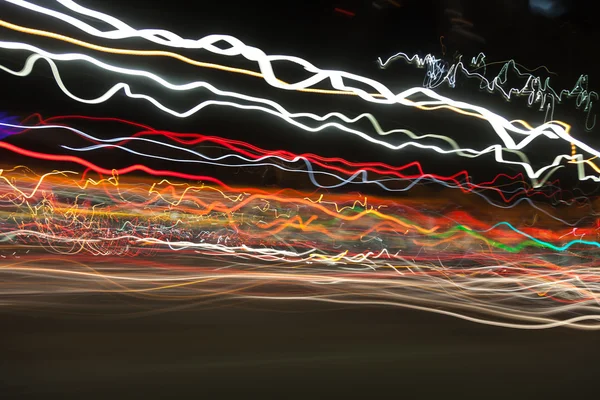 Luces del coche — Foto de Stock