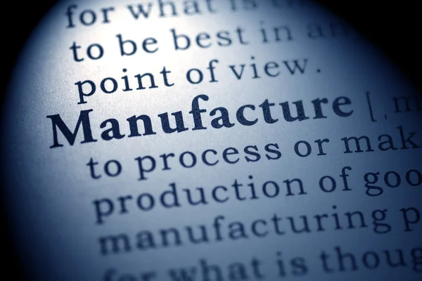 Manufacture — Stock Photo, Image