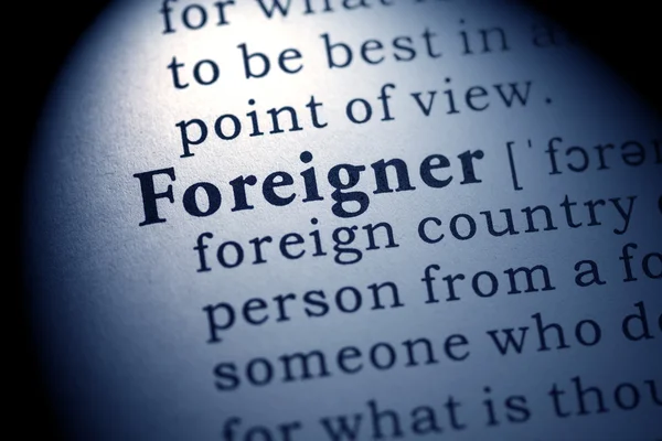 Foreigner — Stock Photo, Image