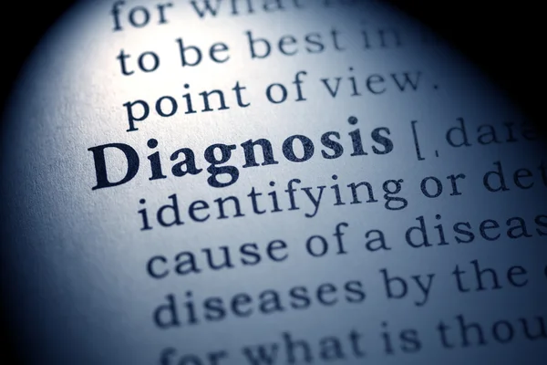 Diagnose — Stockfoto