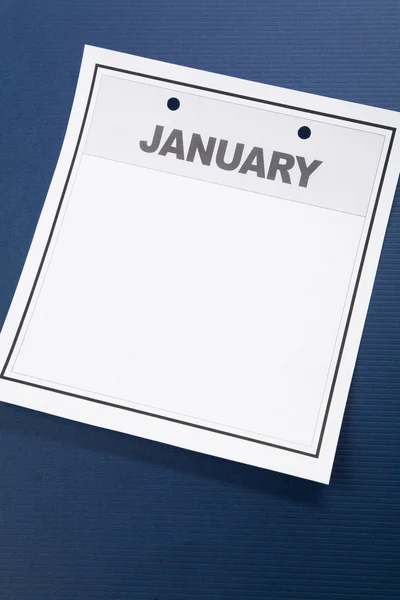 Blank Calendar — Stock Photo, Image